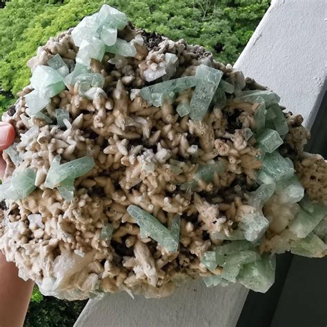 CYBERMINERAL COLLECTION APOPHYLLITE CAVANSITE