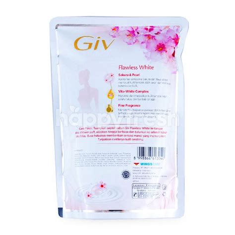 Jual Giv Flawless White Sakura Pearl Body Wash Di Farmers Market