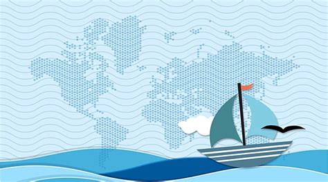 gambar background kapal laut vektor  file psd   gratis