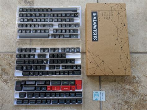 Used Drop Matt3o MT3 Susuwatari Custom Keycap Set Base Kit New