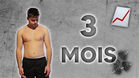 3 MOIS DE TRANSFORMATION PHYSIQUE Épisode 1 Avril YouTube