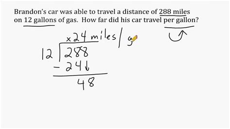 Unit Rate Word Problems YouTube