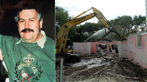 Demolition begins on Florida mansion owned by Pablo Escobar - ABC7 Los ...