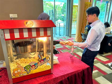 Popcorn Live Station Rental Singapore Carnival World