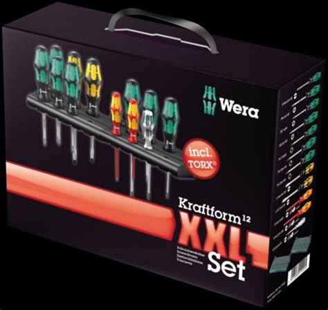 Wera Schraubendreher Satz Big Pack Kraftform XXL mit für 35 01