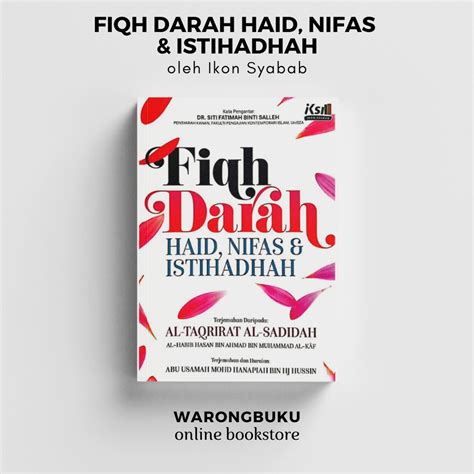 Ikon Syabab Darah Haid Nifas Istihadhah Buku Fiqh Wanita Buku