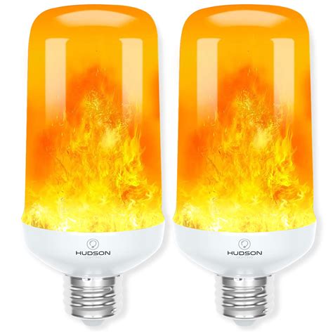 Buy Hudson LED Flame Effect Light Bulbs With 4 Mode Upside Down Effect