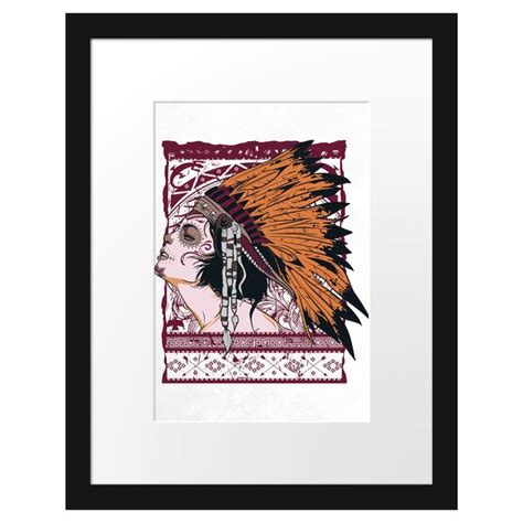 East Urban Home Gerahmtes Poster Indian Girl Light Wayfair De