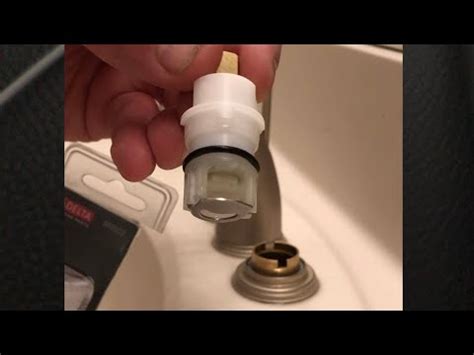 How To Fix Leaky Delta Bathroom Faucet And Replace Stems RP25513 Seats