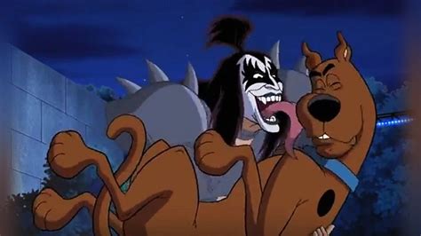 Scooby Doo y Kiss juntos en Rock and Roll Mystery Película de