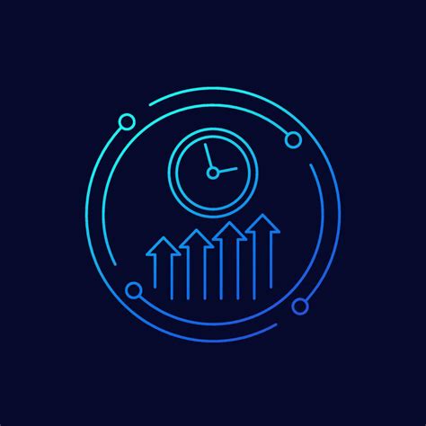 time to grow icon, linear design 27794969 Vector Art at Vecteezy
