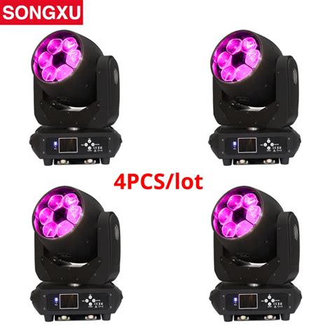 Pcs X W Bee Eyes Moving Head Light Rgbw In Led Beam Wash Moving