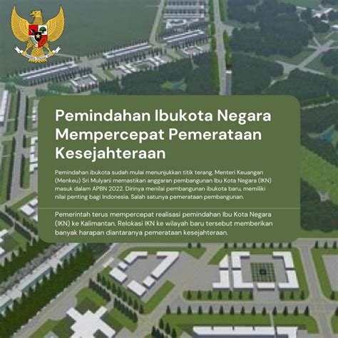 Pemindahan Ibukota Negara Mempercepat Pemerataan Kesejahteraan Harian