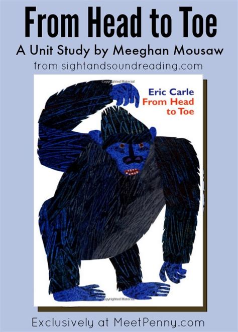 Eric Carle From Head To Toe Coloring Pages