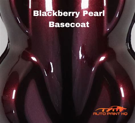 Blackberry Pearl Basecoat High Solids Clearcoat Gallon Car Auto Paint