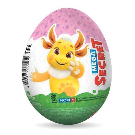 Яйцо шоколадное с игрушкой MEGA SECRET Лунтик 20г купить по цене 179 ...