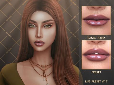 The Sims Resource Patreon Lips Preset