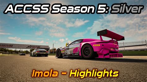 ACCSS Season 5 Silver Split Imola Highlights Assetto Corsa