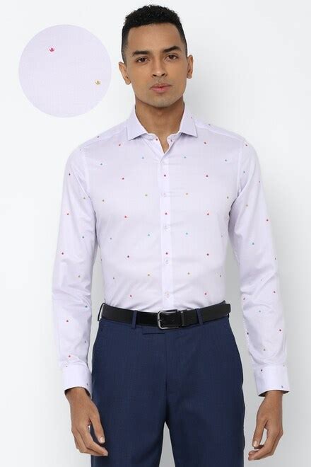 Simon Carter Shirts Simon Carter Purple Shirt For Men At Simoncarter In