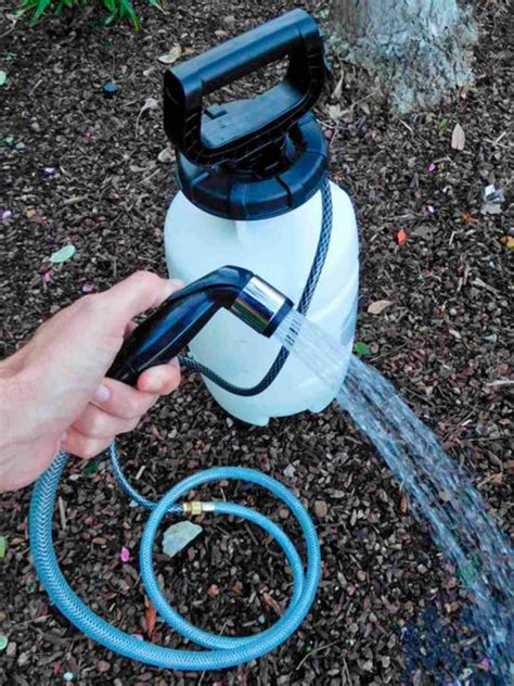 11 DIY Camping Shower Ideas For Having Bath Anywhere - DIYS