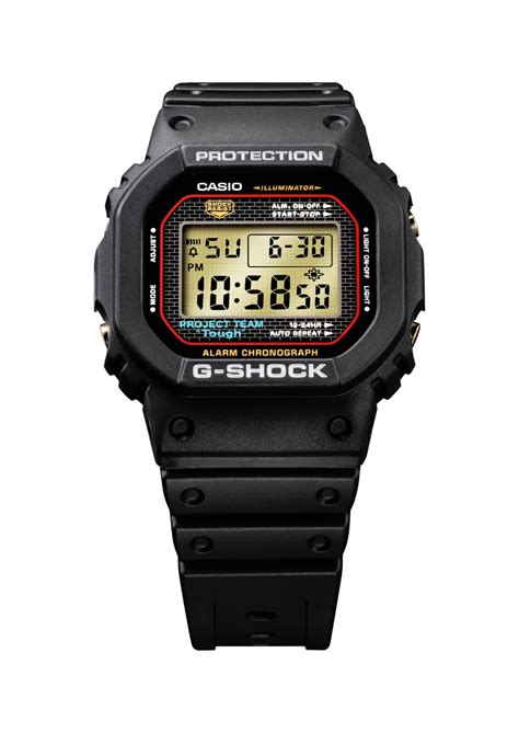 B product カシオ40年前のG SHOCK初号機を復刻 PROJECT TEAM Tough刻印入り