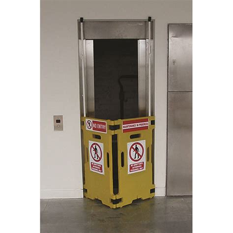 Elevator Guard Creates A Barrier For Public Elevators And Escalators