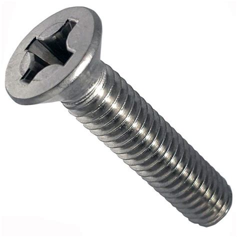 M X Mm Phillips Flat Head Machine Screw Countersunk