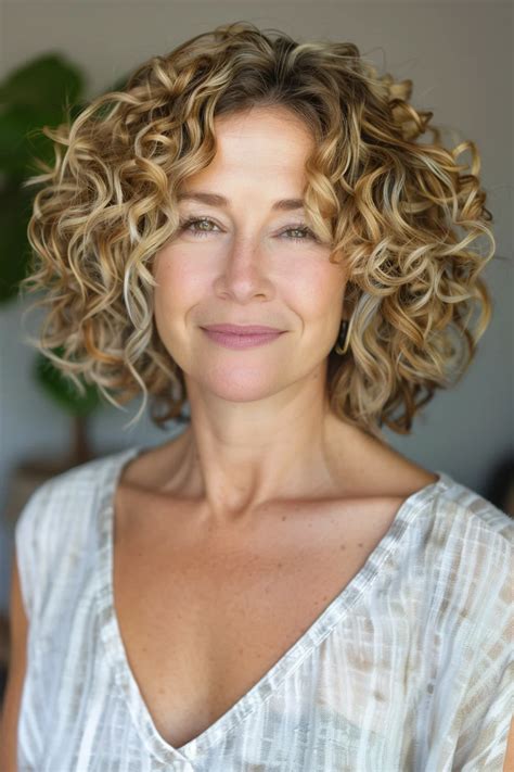 Natural Curly Hair Blonde Balayage Hairstyles For The Most Beautiful Curls