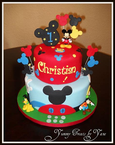 Mickey Mouse Clubhouse Cake Decorated Cake By Cakesdecor