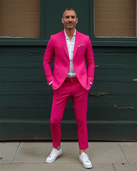 Pink Outfits For Men Hockerty