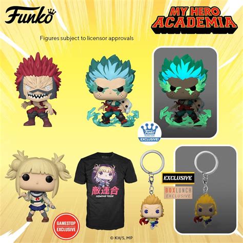 Put On A Smile As Funko Reveals New My Hero Academia Pops