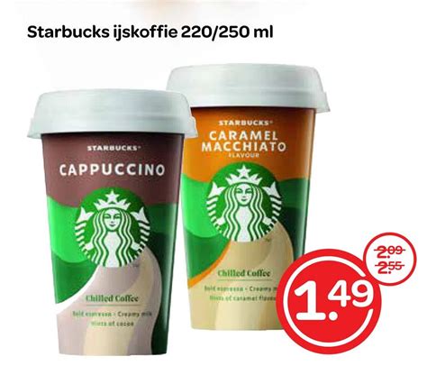 Starbucks Ijskoffie Ml Aanbieding Bij Spar