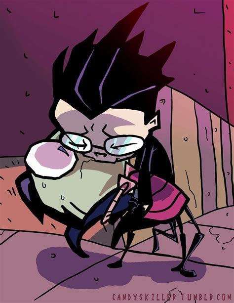 This Looks Like It Came From The Comics Xd Invader Zim Dib Zadr