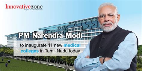 Pm Narendra Modi To Inaugurate New Medical Colleges In Tamil Nadu