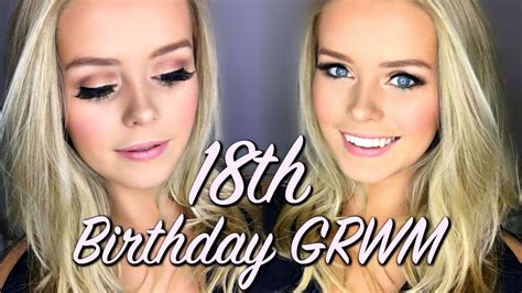 Grwm My Th Birthday Makeup Look Youtube