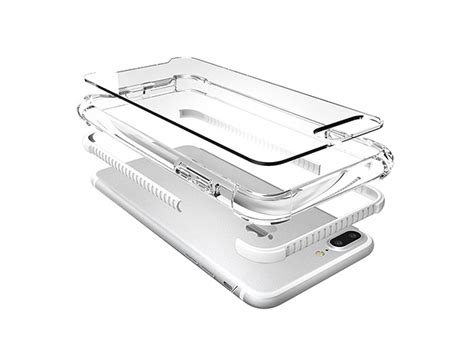 Iphone 7 Plus Shockproof Dual Tpe Case White Stacksocial