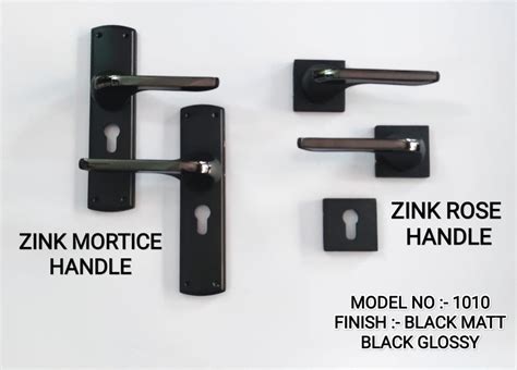 Zinc Fancy Mortise Handle Lock And Zink Rose Handle Lock At Rs 1900 Set