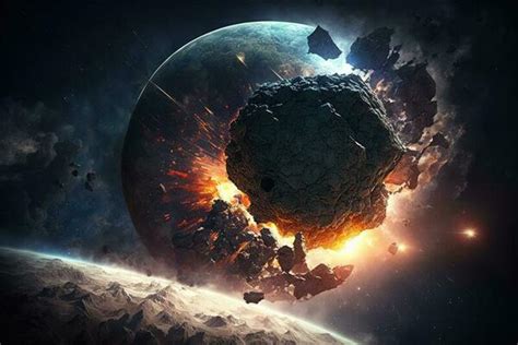 Asteroid Impact Stock Photos, Images and Backgrounds for Free Download