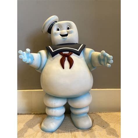 Ghostbusters Caça fantasmas Marshmallow Man Cofre 24 60cm Shopee Brasil