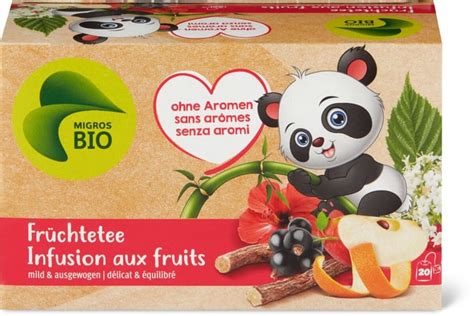 Thés aux fruits Migros