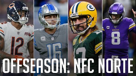 Necesidades Offseason Nfc Norte Bears Lions Packers Vikings