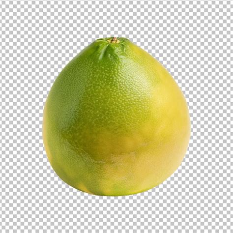 Premium PSD Fresh Pomelo Fruit Isolated On White Surface Png