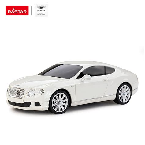 Masina Cu Telecomanda RASTAR 1 24 Bentely Continental GT Speed Alb