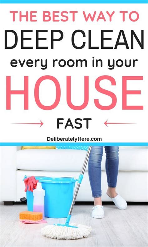 How To Deep Clean Your House Fast With The Best Expert Cleaning Tips Deep Cleaning Cleaning