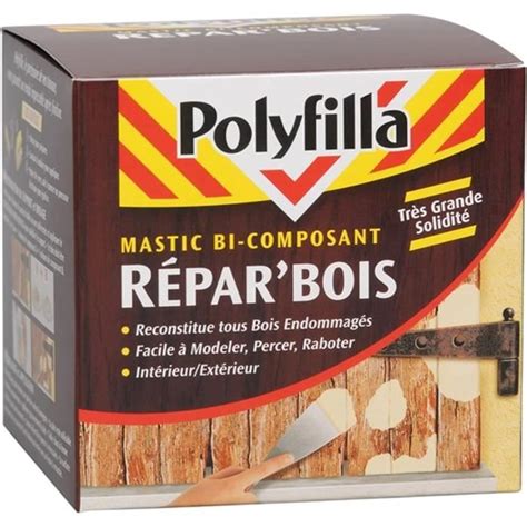 Mastic Bi Composant Repar Bois Tr S Grande Solidit Int Rieur Et