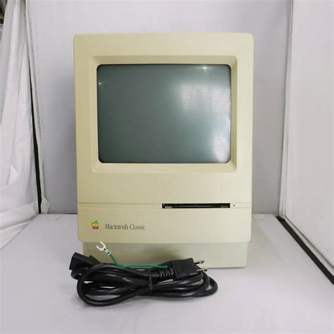 【傷や汚れあり】m Apple アップル Macintosh Classic M1420 通電確認のみ ジャンク品！の落札情報詳細