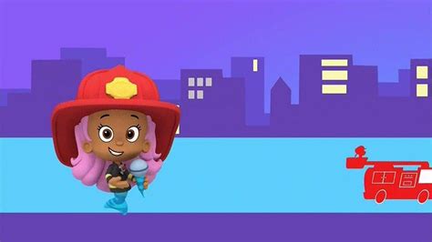 Bubble Guppies Firefighter Gil To The Rescue