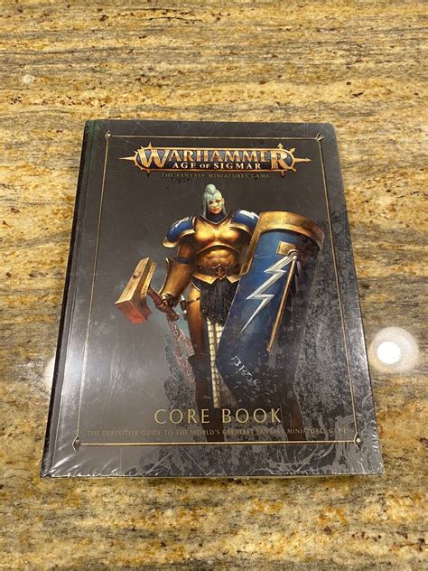 WARHAMMER AOS AGE OF SIGMAR CORE BOOK HARDCOVER SEALED THE DEFINITIVE