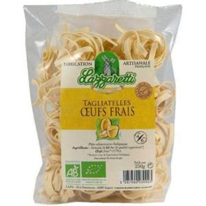 Lazzaretti Tagliatelles Aux Ufs Frais Bio G Naturalia Courses En