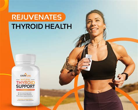 Thyroid Support Supplement Boost Energy And Focus 60 Capsules Cognitune